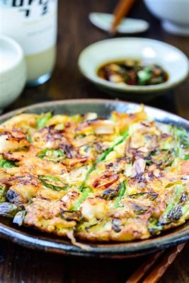   Haemul Pajeon! Savory Seaweed Pancakes Bursting with Fresh Seafood Flavors